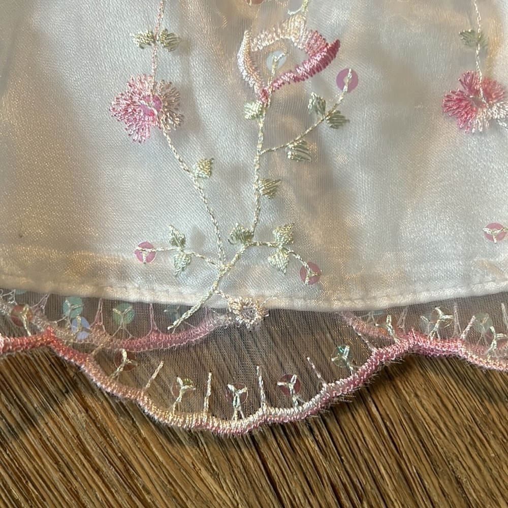 La Princess dress size 12 Mo (have a 6x in inventory also) - Picture 3 of 6
